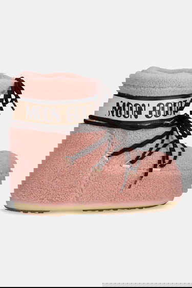 Кецове и обувки Moon Boot Moon Boot Icon Low Fleece Boots Розово | 80D1409700-J001, 3