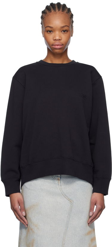 Пуловер Maison Margiela MM6 Maison Margiela Spliced Logo Sweatshirt Черно | S52GU0240 M25012, 0