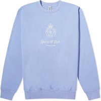 Пуловер Sporty & Rich Crown Embroidered Crew Sweat Лилаво | CRAW2343NI, 1