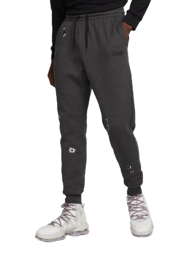 Спортни панталони Nike LeBron Fleece Pants Черно | DQ6145-032