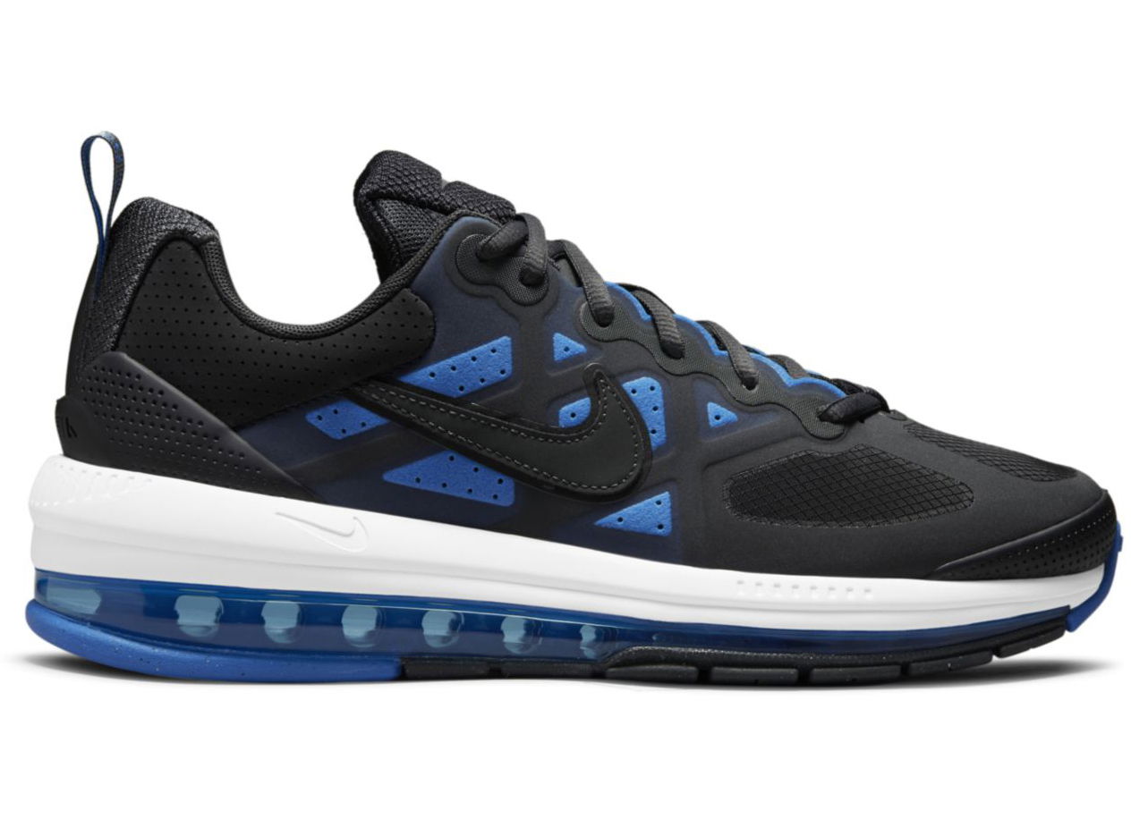 Кецове и обувки Nike Air Max Genome Black Signal Blue Черно | CW1648-002, 0