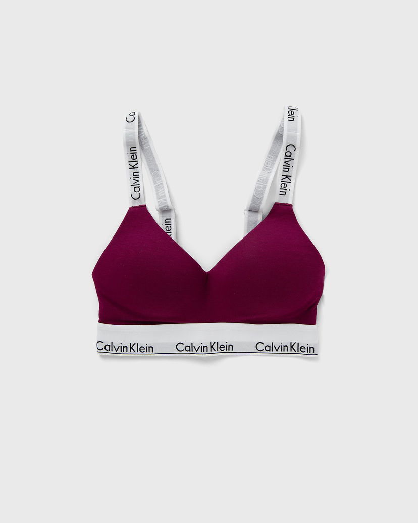 Сутиен CALVIN KLEIN LGHT LINED BRALETTE AVG Бургунди | 000QF7059EVGP