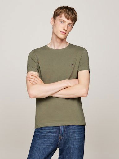 Тениска Tommy Hilfiger S/S T-Shirt S Зелено | MW0MW10800PLI