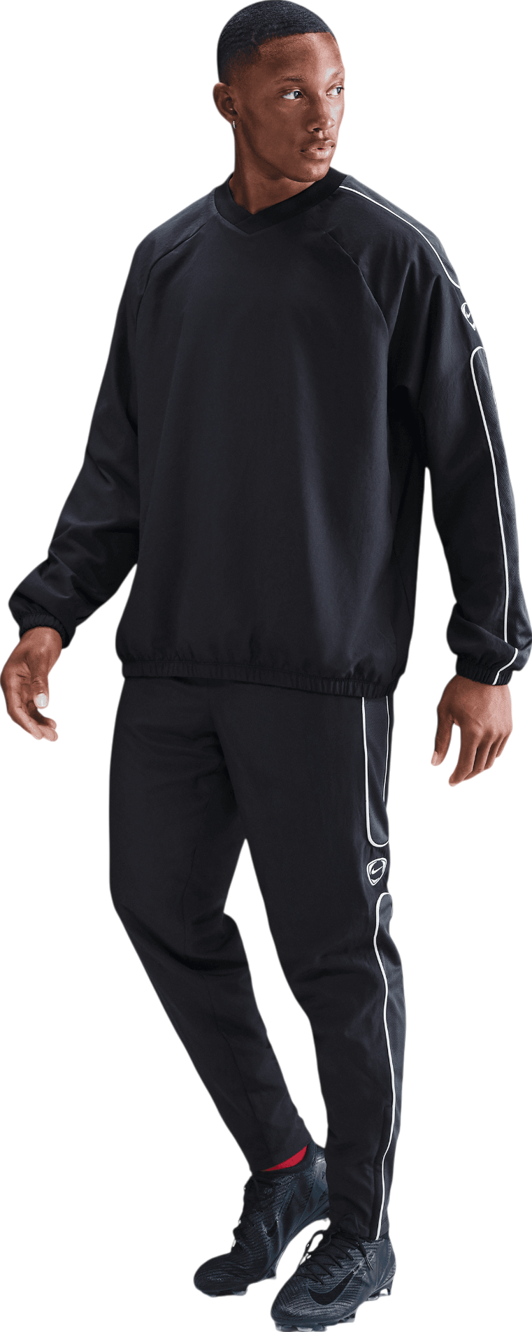 Суитчър Nike Dri-FIT Academy+ Shell Top Черно | hv1820-010, 1