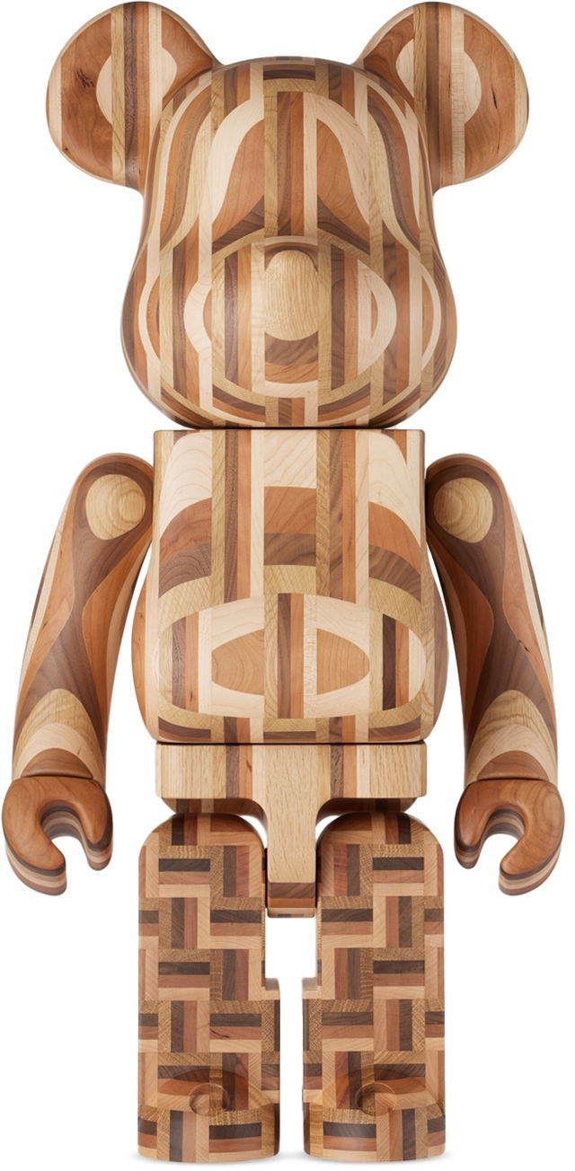 Karimoku Yosegi 2nd 1000％ Bearbrick