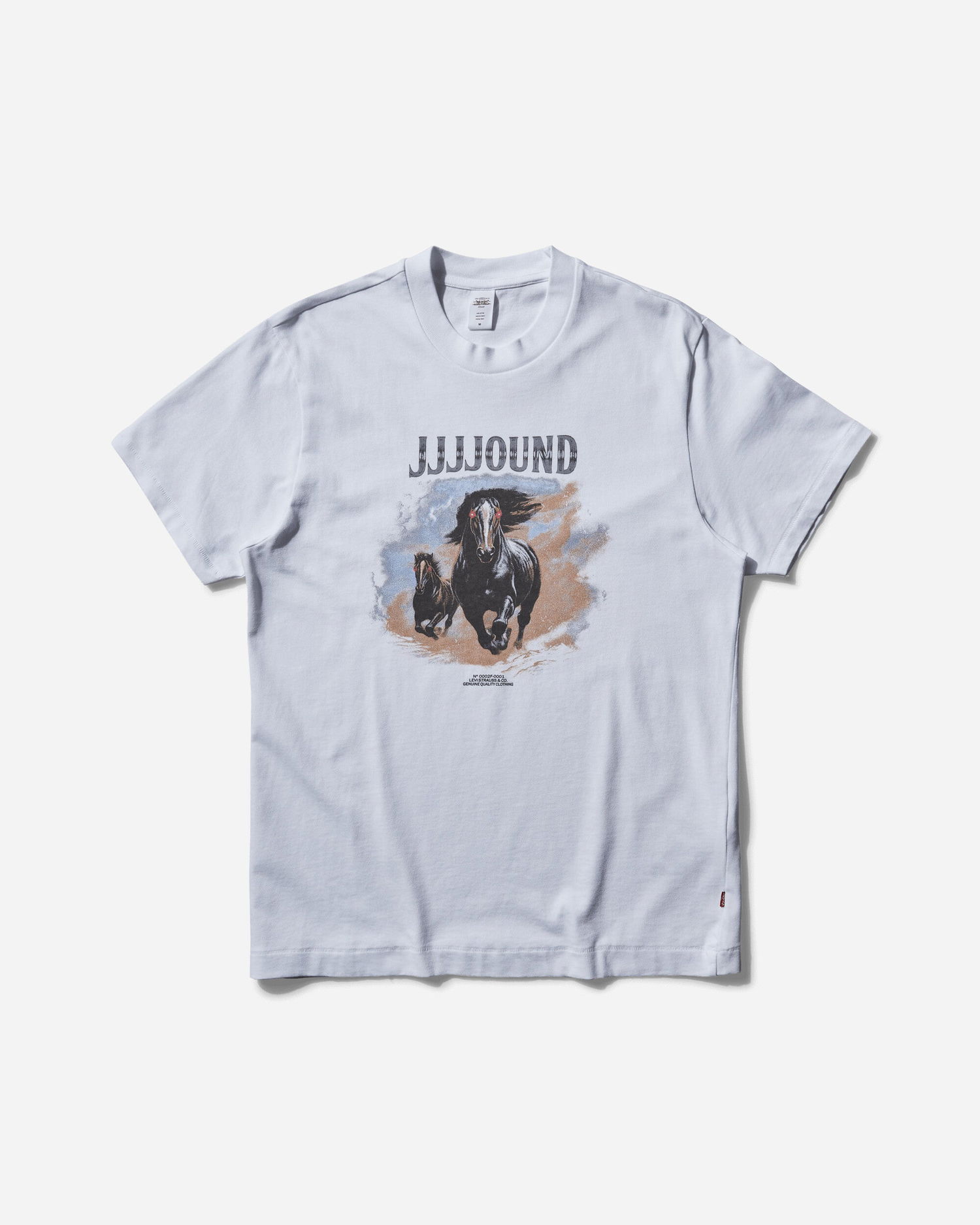 Тениска Levi's Levis x jjjjound Graphic T-Shirt Бяло | 0002F-0001, 1