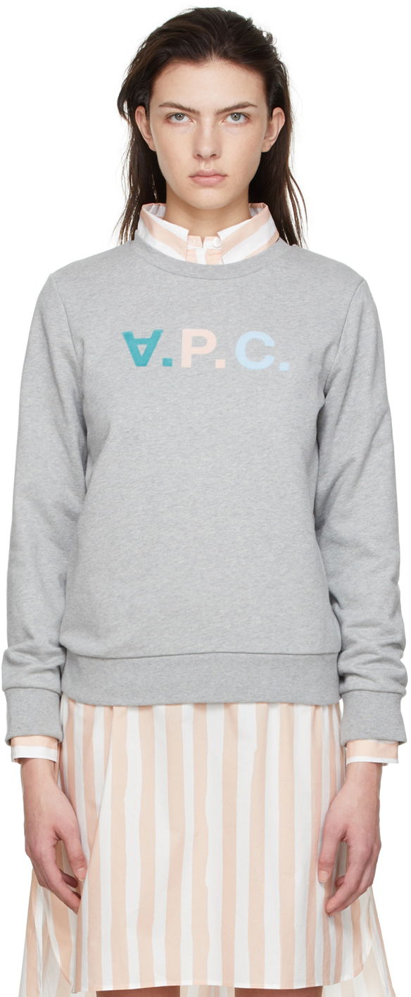 Пуловер A.P.C. Suzie Sweatshirt Сиво | COECQ-F27727, 0