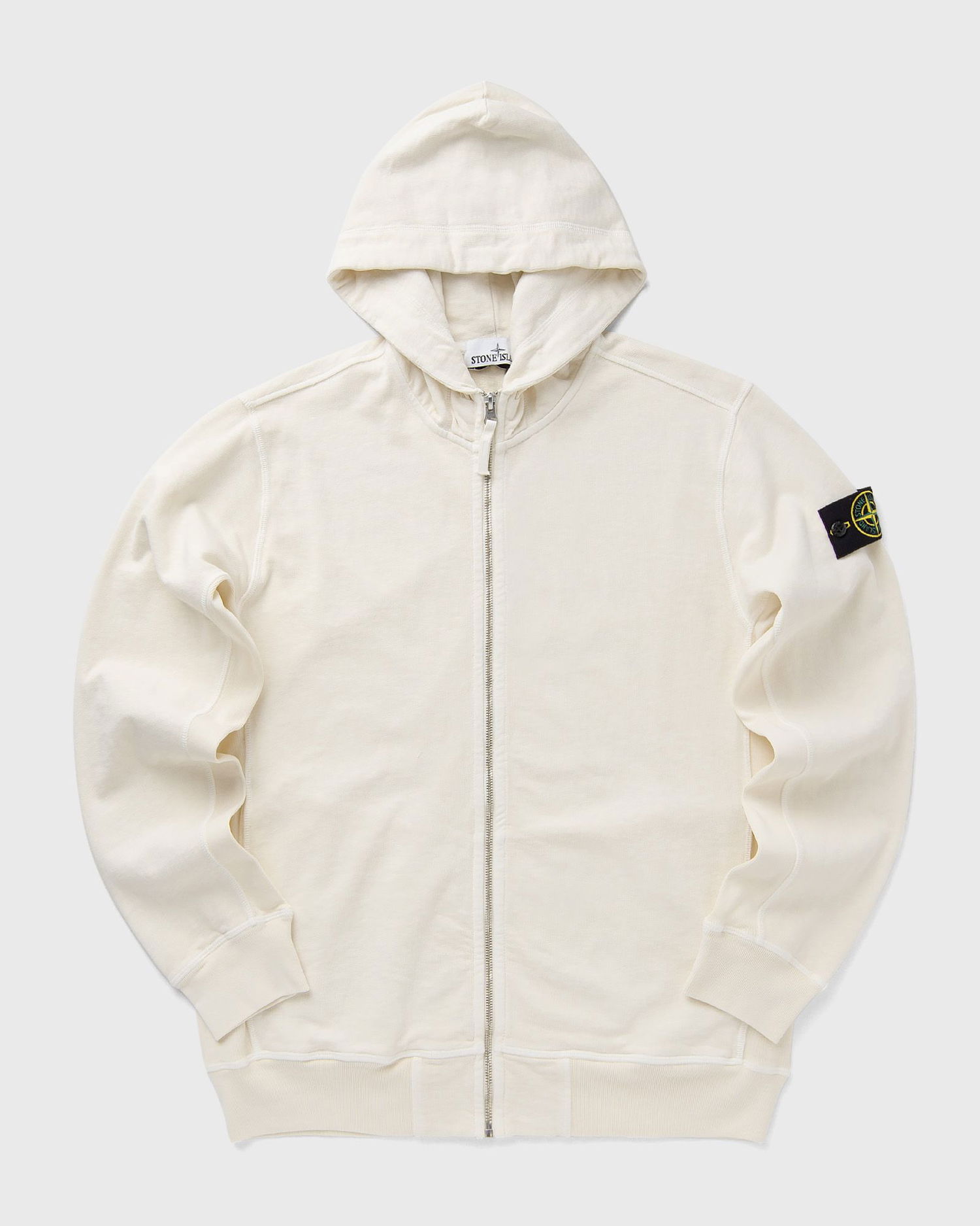 Суитчър Stone Island Stone Island Zip Hoodie Бяло | K1S156100021S0060.V0193, 0