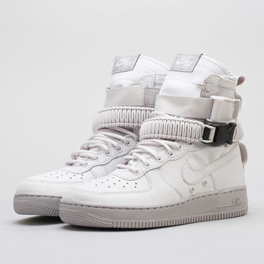 Кецове и обувки Nike SF Air Force 1 High ''Vast Grey'' W Сиво | 857872-003, 1
