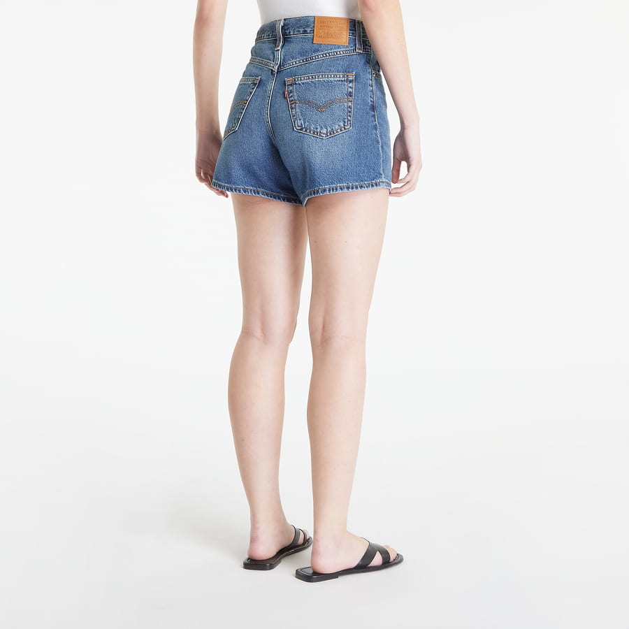 Къси панталони Levi's ® 80S Mom Short You Sure Can Med Синьо | A4695-0003, 1