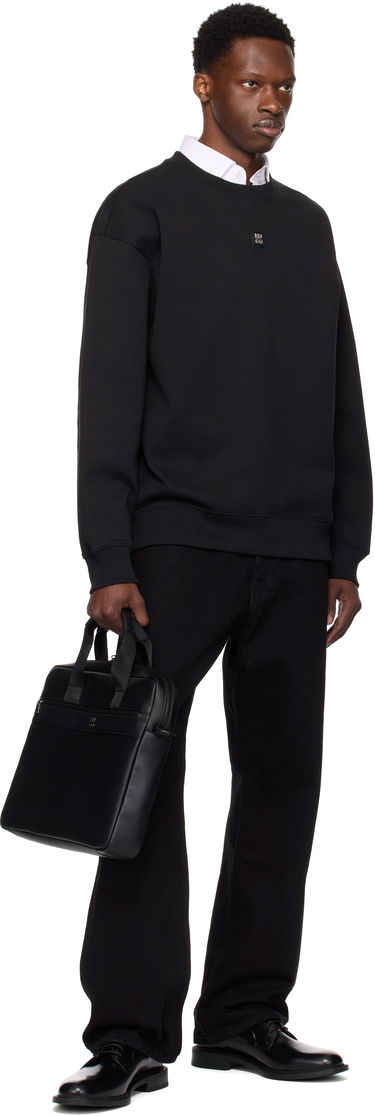Раници и чанти BOSS Logo Hardware Faux-Leather Briefcase Черно | 50547428, 3