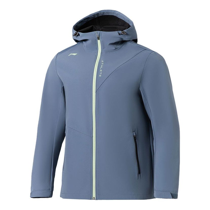 Ветровка Li-Ning Sports Hooded Windbreaker Синьо | AFDS005-2