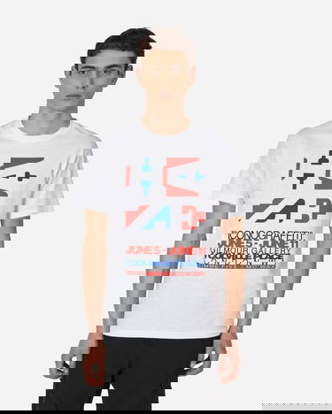Тениска Pleasures Gallery T-Shirt Бяло | P22U010 WHITE, 3
