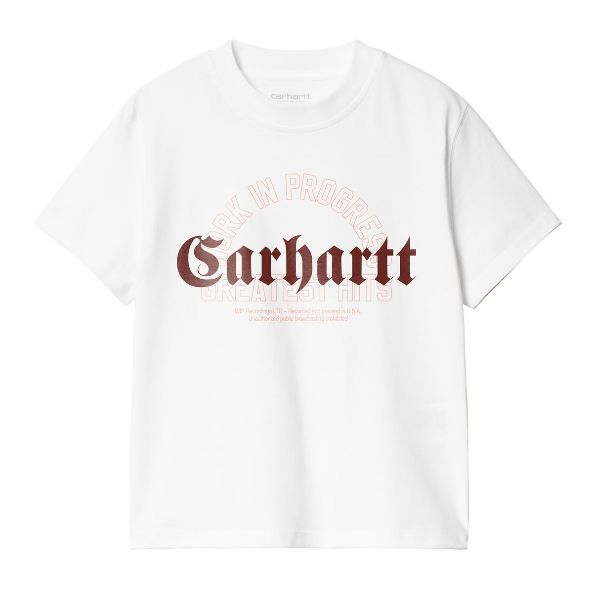 Тениска Carhartt WIP Greatest Hits Graphic T-Shirt Бяло | I034400_4, 0