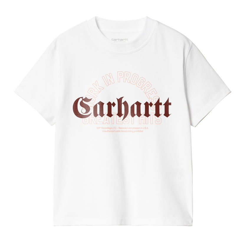 Тениска Carhartt WIP Greatest Hits Graphic T-Shirt Бяло | I034400_4