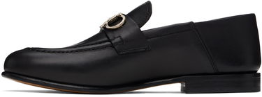 Кецове и обувки FERRAGAMO Salvatore Ferragamo Gancini Ornament Mule Loafers Черно | 758468, 2