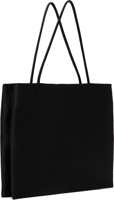 Голяма пазарска чанта The Row The Row Cecily Top Handle Bag Черно | W1830-W4007, 4