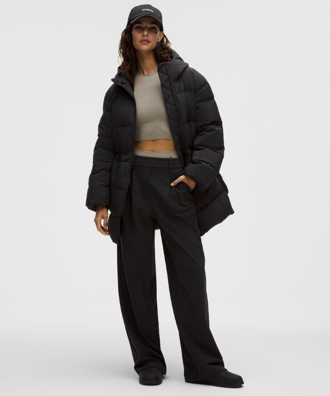 Пухо яке lululemon 600-Fill-Power Down Adjustable Waist Puffer Jacket Черно | prod20003739, 0