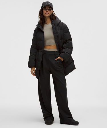 Пухо яке lululemon 600-Fill-Power Down Adjustable Waist Puffer Jacket Черно | prod20003739, 0