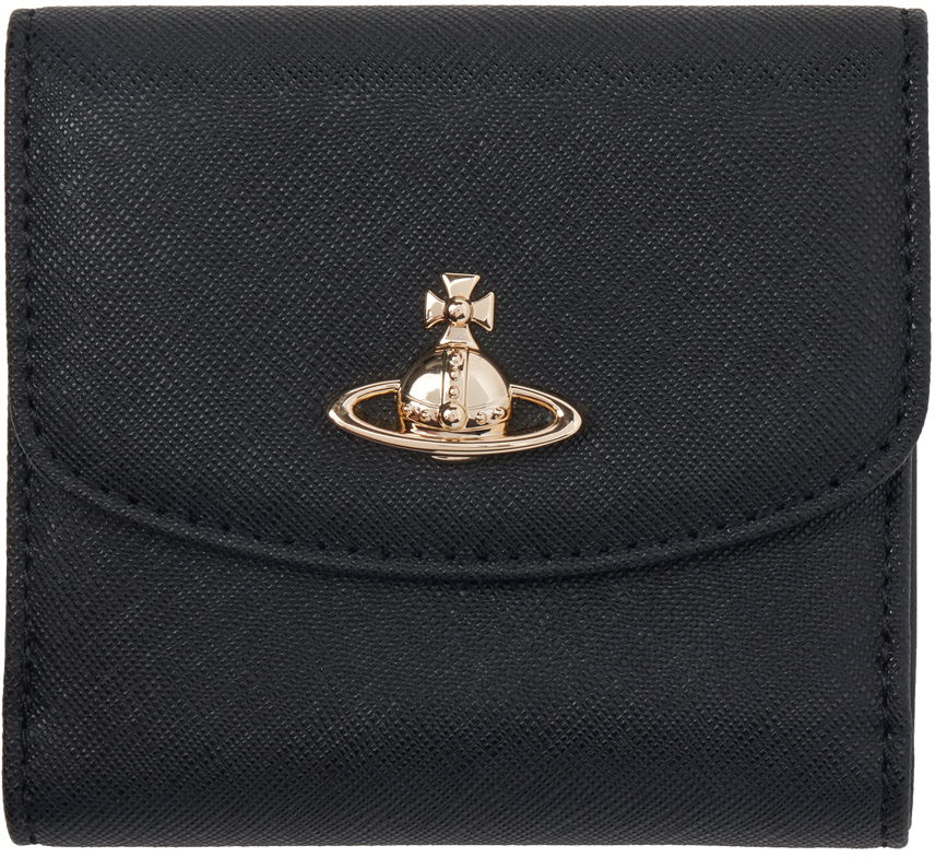 Портфейл Vivienne Westwood Black Small Wallet Черно | 51150032W-L001N-, 0