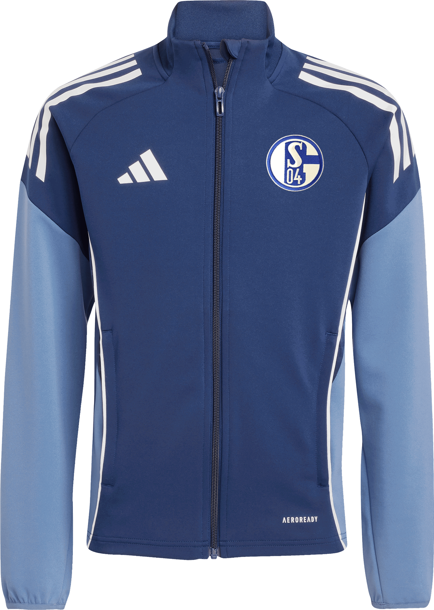 Яке adidas Originals FC Schalke 04 AEROREADY Training Jacket Синьо | 6s04ji6540, 1