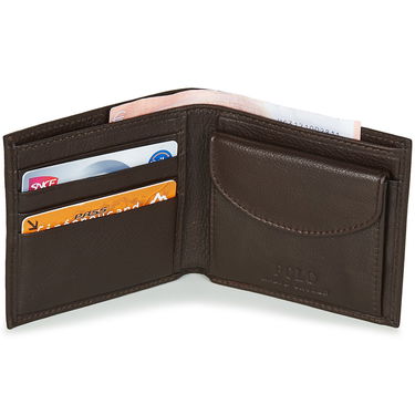 Портфейл Polo by Ralph Lauren SMOOTH LEATHER C-WALLET Кафяво | 405914235001=405526127001, 1