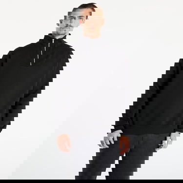 Суитчър Urban Classics Cut&Sew Troyer Sweatshirt Черно | TB7594-00007, 0