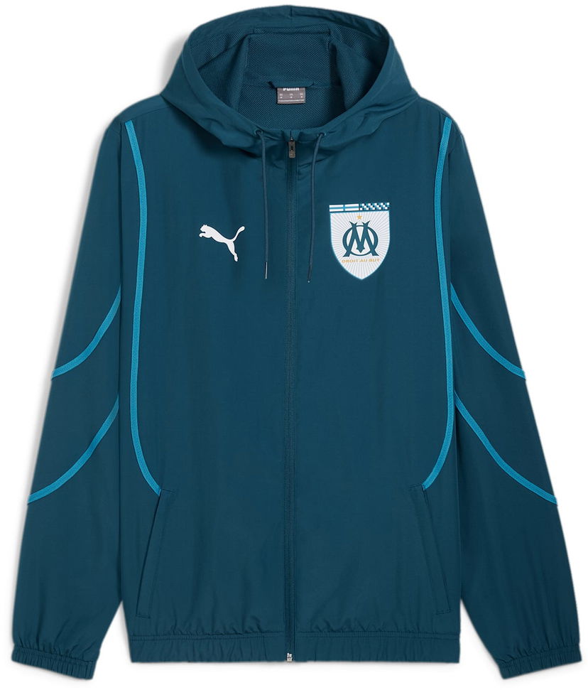 Яке Puma OM Prematch Woven Jacket 2024/25 Тъмно синьо | 778243-22