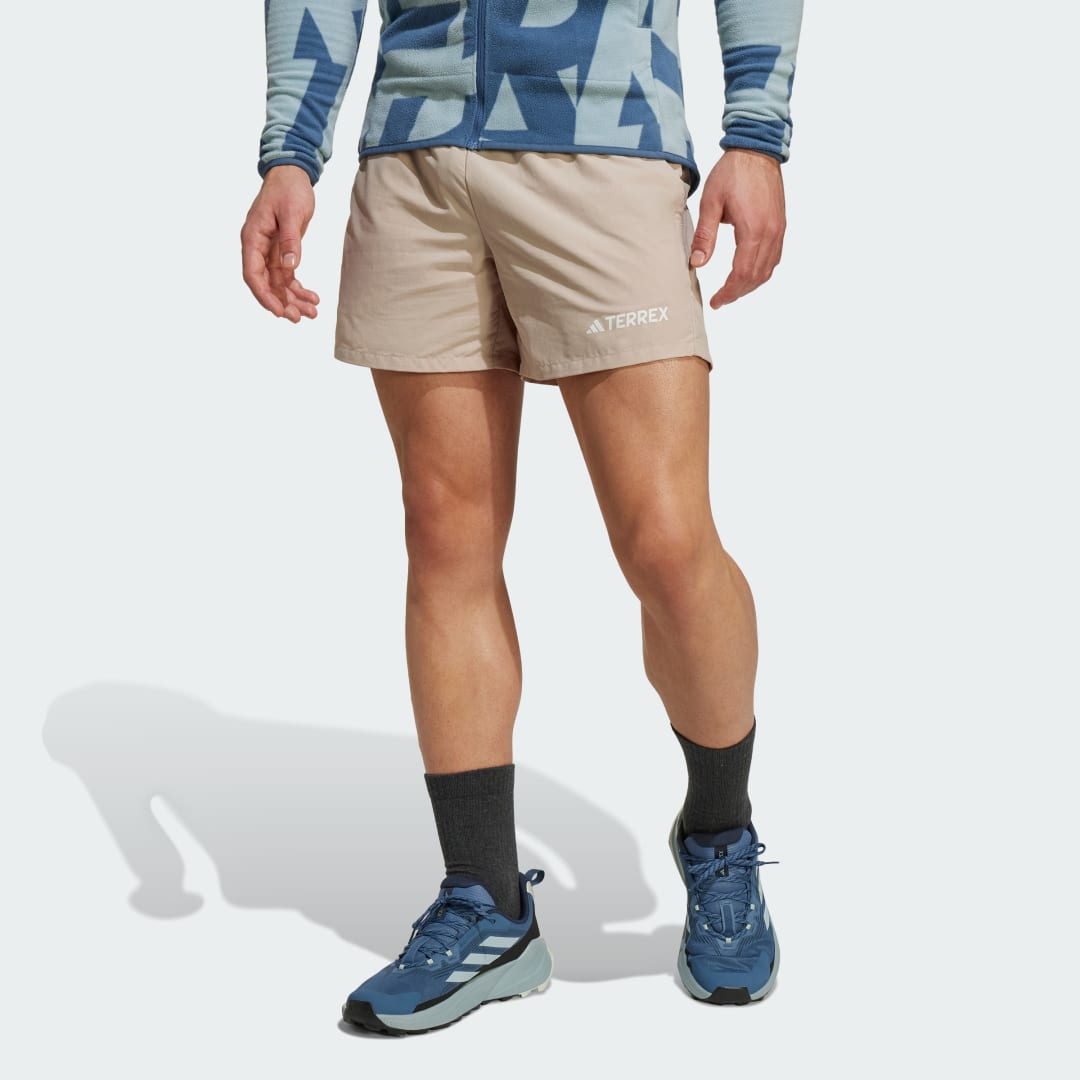 Къси панталони adidas Performance Terrex Multi Shorts Бежово | JF1242, 0