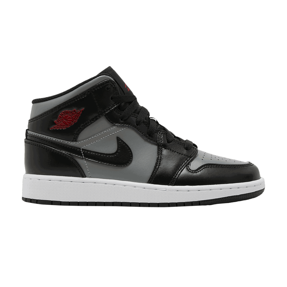 Кецове и обувки Jordan Air Jordan 1 Mid GS "Shadow" Сиво | 554725-096, 0