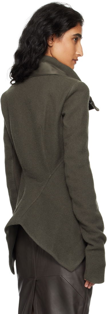 Яке Rick Owens Rick Owens Naska Biker Jacket Зелено | RP02E4735 WBD, 2