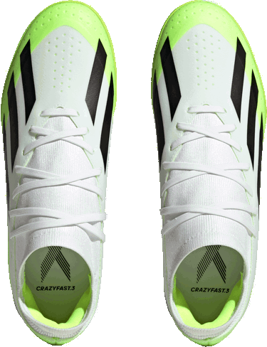 Кецове и обувки adidas Performance X CRAZYFAST.3 IN Бяло | id9340, 3