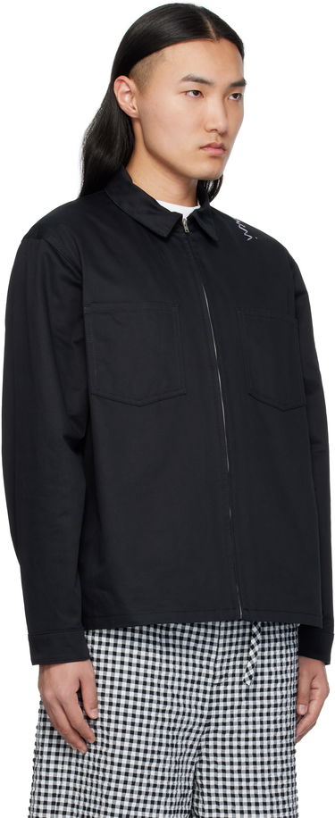 Риза Marni Marni Organic Cotton Zip-Up Shirt Черно | CUMU0297S0 UTC311, 1
