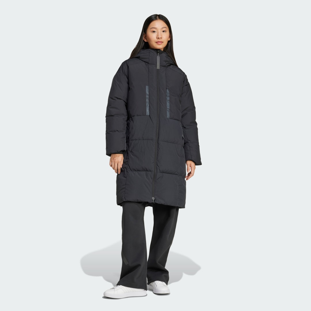 Пухо яке adidas Performance Long Down Parka Черно | IS9050, 0