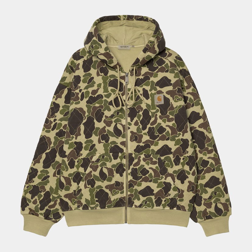 Суитчър Carhartt WIP Hooded Vista Quilted Sweat Jacket Camo Duck Многоцветен | I035665_2