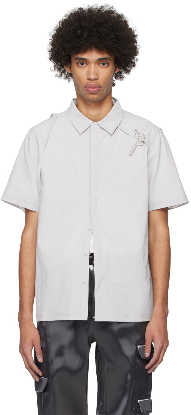Риза HELIOT EMIL Men's Technical Shirt Сиво | HE_M_05_042_LGY06, 0