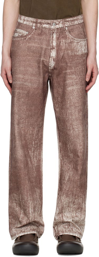 Дънки Camper Camperlab Paint Print Jeans Кафяво | AU00022-003, 0