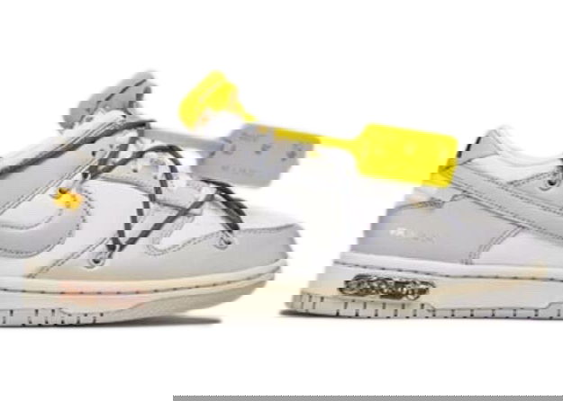 Кецове и обувки Nike Dunk Low Off-White Lot 41 Сиво | DM1602-105, 0