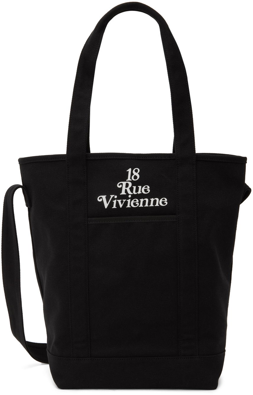 Голяма пазарска чанта KENZO Paris Verdy Edition Utility Canvas Tote Черно | FE58SA901F35, 0