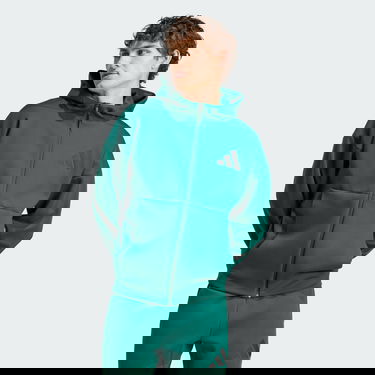 Суитчър adidas Performance Z.N.E. Full-Zip Hooded Зелено | JF6539, 1