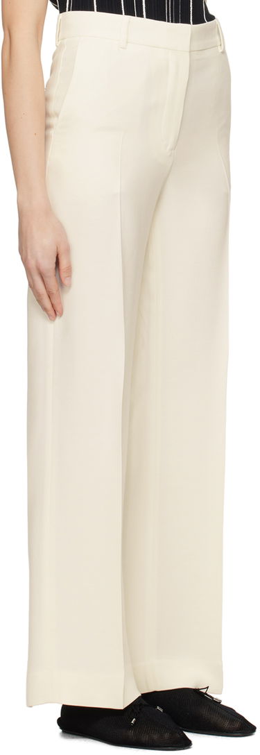 Панталони TOTEME TOTEME Relaxed-Fit Trousers Бяло | 242-WRB1629-FB0106, 1