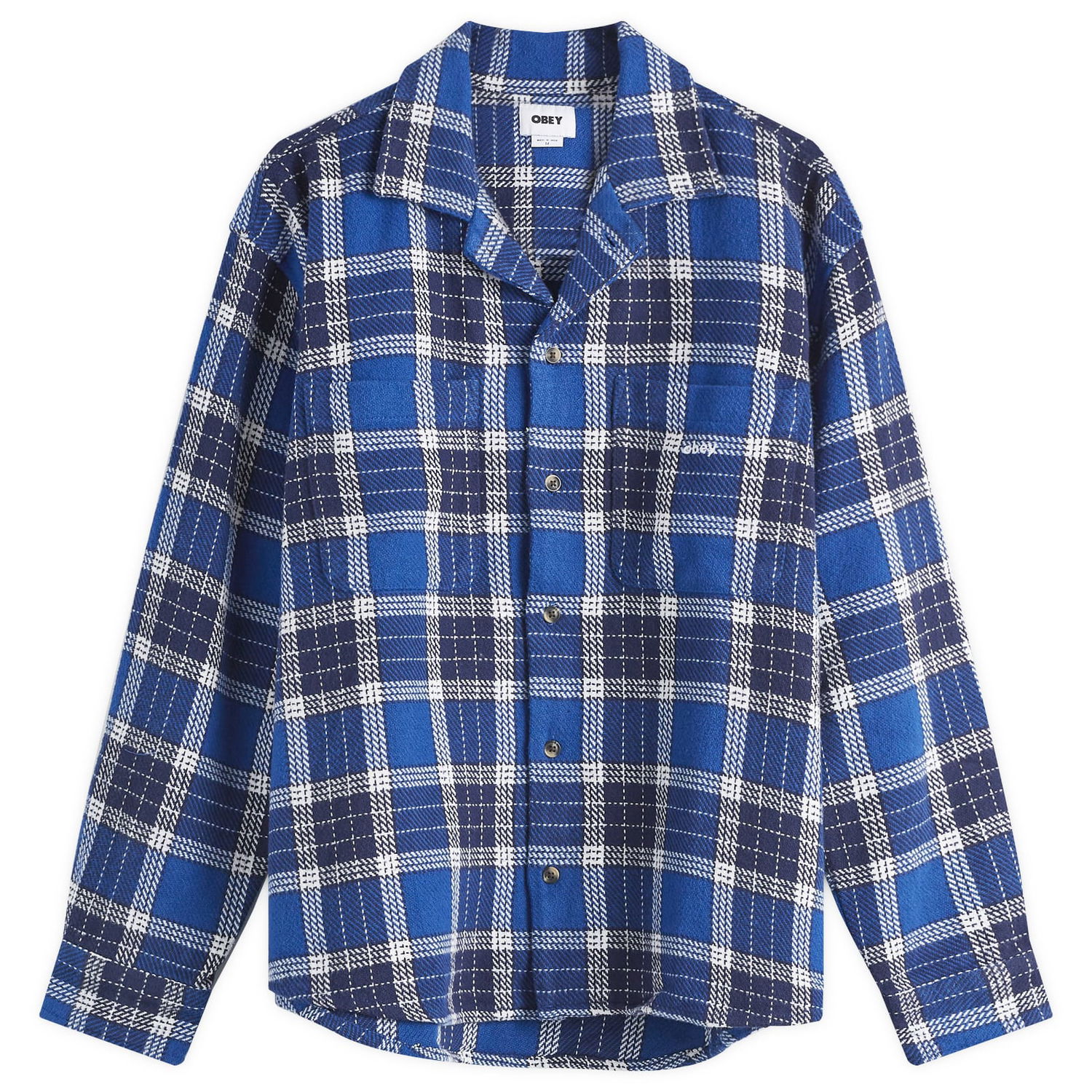 Риза OBEY Bigwig Woven Синьо | 181200389-LMS, 0