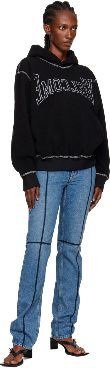 Суитчър Maison Margiela MM6 Maison Margiela 'Welcome' Fleece Hoodie Черно | S52GU0243 M20126, 3