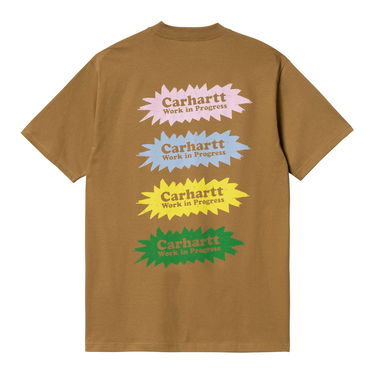 Тениска Carhartt WIP S/S Bam T-Shirt Кафяво | I033162_HZ_XX, 4