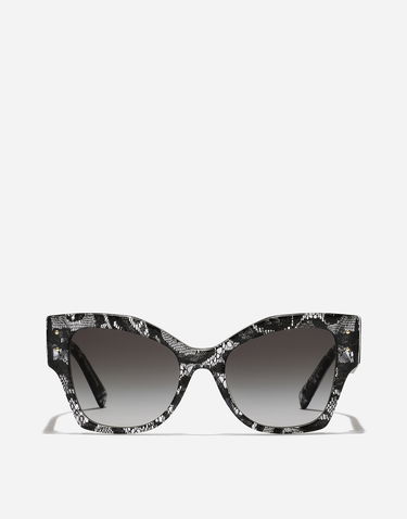 Слънчеви очила Dolce & Gabbana Lace Sunglasses Черно | VG447AVP78G9V000, 0