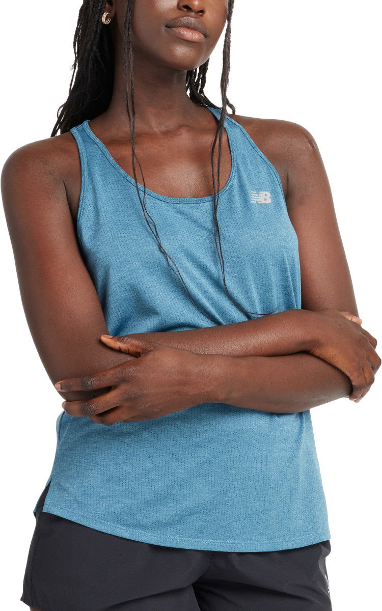 Потник New Balance Athletics Tank Синьо | wt41250-tum, 0