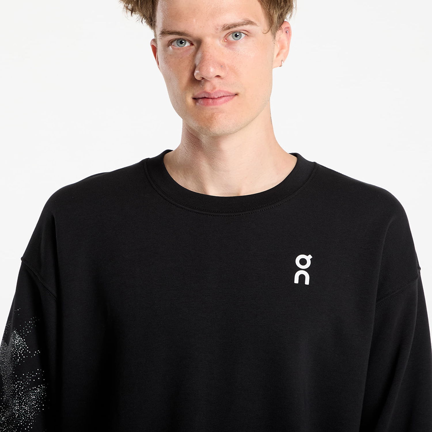 Суитчър On Running Club Crew Graphic Sweatshirt Черно | 1MF30540192, 0
