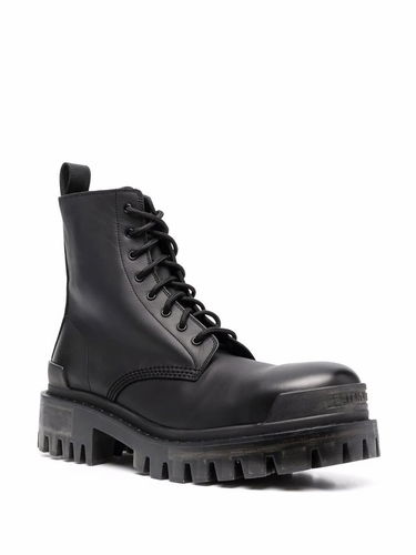 Кецове и обувки Balenciaga LEATHER ANKLE BOOTS W Черно | 600970WBBO01000, 1