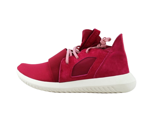 Кецове и обувки adidas Originals Tubular Defiant Pink/White W Червено | S75902