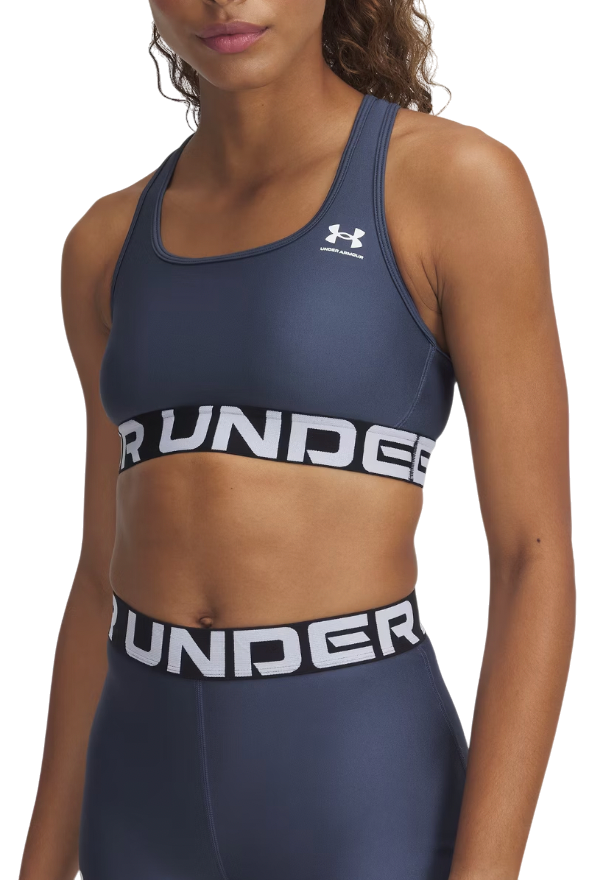 Сутиен Under Armour Under Armour HG Mid Branded Sports Bra Синьо | 1383544-044, 0